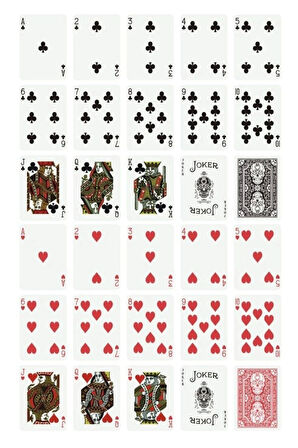 Poker Destesi Sticker Set-1 30 Parça Telefon, Tablet, Defter, Laptop Sticker