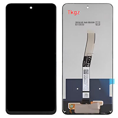 Tkgz - Xiaomi Redmi NOTE 9S Uyumlu Lcd Ekran Dokunmatik SERVİCE - PACK