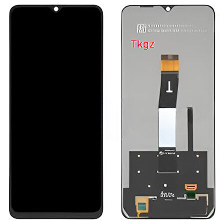 Tkgz - Xiaomi Redmi 12C Uyumlu Lcd Ekran Dokunmatik SERVİCE - PACK
