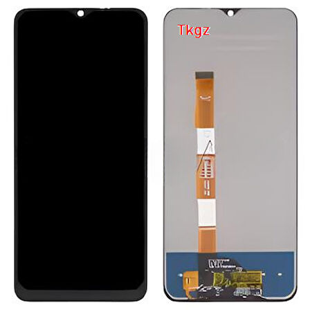 Tkgz - Vivo Y15S Uyumlu Lcd Ekran Dokunmatik SERVİCE - PACK