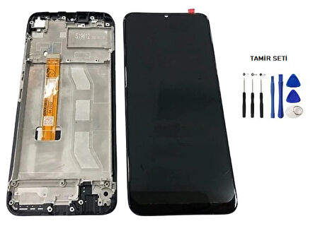 Tkgz - Oppo Realme C65 Uyumlu Lcd Ekran Dokunmatik SERVİCE - PACK + B-7000