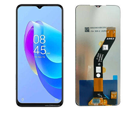 Tkgz - Tecno Spark 10C Uyumlu Lcd Ekran Dokunmatik SERVİCE - PACK
