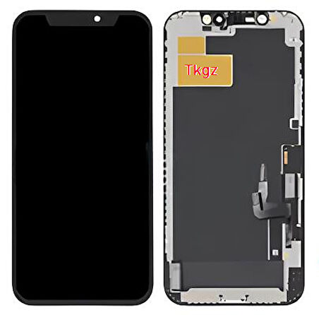 Tkgz - iPhone 12 Uyumlu Lcd Ekran Dokunmatik A+A Kalite
