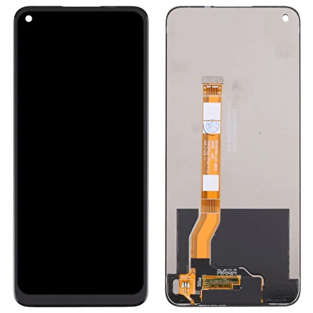 Tkgz - Oppo Realme 8İ Uyumlu Lcd Ekran Dokunmatik SERVİCE - PACK + B-7000 + Montaj Seti
