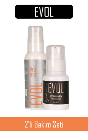 Güneş Koruyucu Krem Spf 50+ 100 ml / Yüz Bakım Kremi 50 ml