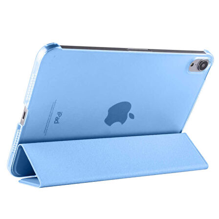 Apple iPad Mini 2021 (6.Nesil) Smart Cover Standlı Kılıf 1-1 Orijinal Kalite