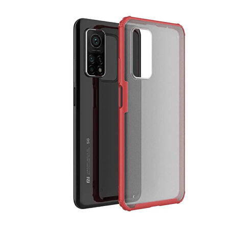 Xiaomi Mi 10T 5G Kılıf Lopard Military Armor Köşe Korumalı Mat Sırt Ince Lüks Kapak Volks
