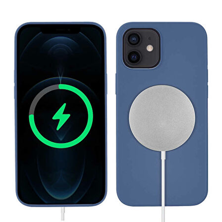 Apple iPhone 12 Mini Kılıf Lopard Silksafe Wireless Kapak