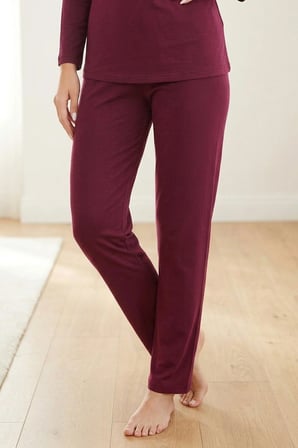 Kadın Pamuklu Uzun Kollu Üç Düğmeli Biyeli Soft Örme Yumuşak Pijama Takımı