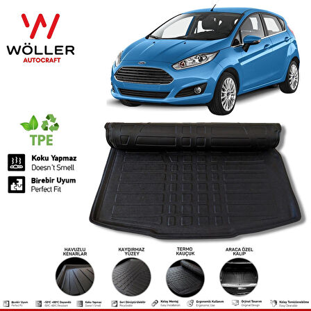 Fiesta Bagaj Havuzu 2013 2017 Arası 3D Wöller Ultraflex Esnek