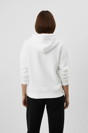Unisex Yumuşak Dokulu 3 İplik Zarif Kurdele Tasarım Baskılı Oversize Sweatshirt