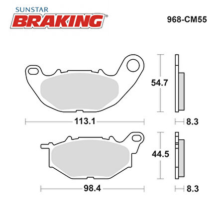 SİNTERLİ ÖN FREN BALATASI / YAMAHA / YZF R25 / 250cc / ÖN / 2014-2015-2016-2017-2018-2019-2020-2021-2022-2023