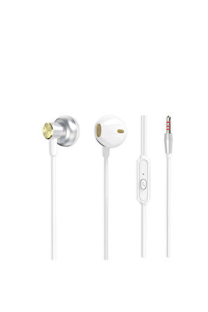 Mi A1 Uyumlu Tak Çalıştır Stero 3.5mm Jack Kulaklık MT-A266