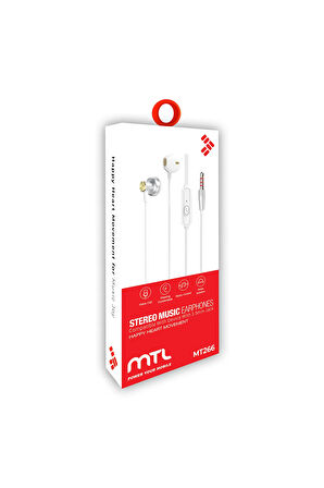 A96 Uyumlu Tak Çalıştır Stero 3.5mm Jack Kulaklık MT-A266