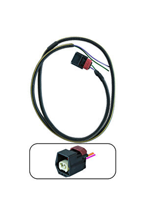 Volvo VVT Konnektörü Büyük Siyah S40/V40 2000-2004 Model Arası