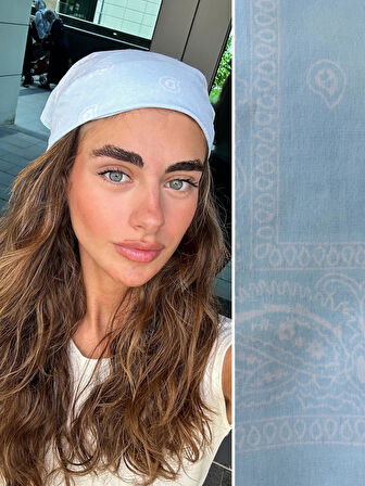 Retrobird Bandana Kadın Açık Mavi