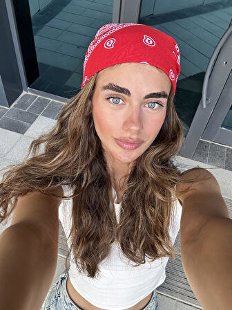 Retrobird Bandana Kadın Kırmızı
