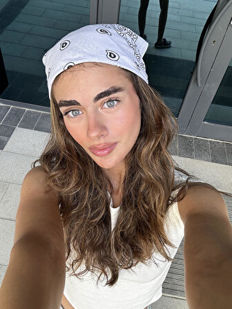 Retrobird Bandana Kadın Beyaz