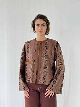 Retrobird Panço Hafif Ceket Kadın Vizon