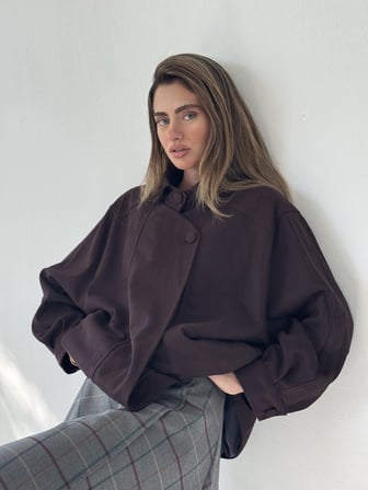 Retrobird Ruby Bomber Ceket Mont Kadın Koyu Mürdüm