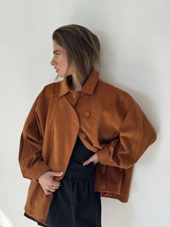 Retrobird Ruby Bomber Ceket Mont Kadın Tarçın