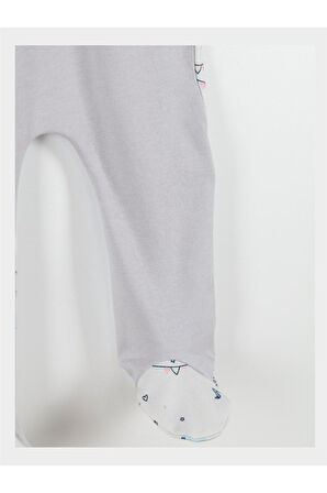 Kız Bebek Uzun Kol Patikli Tulum 20783