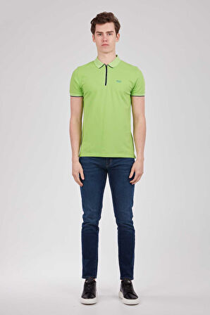 Carl Polo Erkek Tişört Yeşil