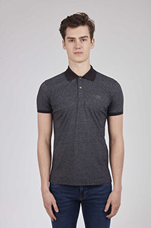 Brad Polo Erkek Tişört Siyah