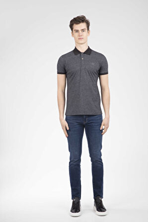 Brad Polo Erkek Tişört Siyah