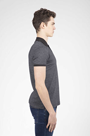 Brad Polo Erkek Tişört Siyah