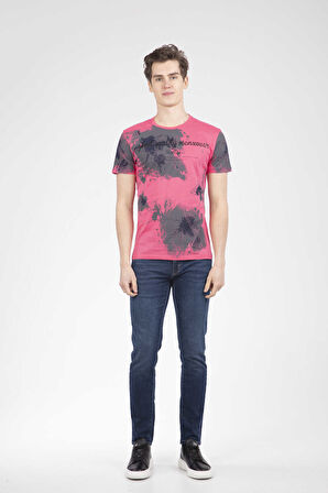 Avant Erkek Tişört Pembe