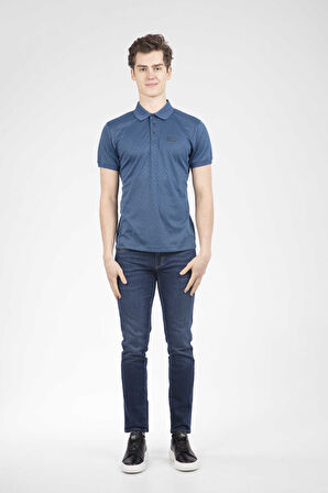 Clark Polo Erkek Polo Tişört İndigo