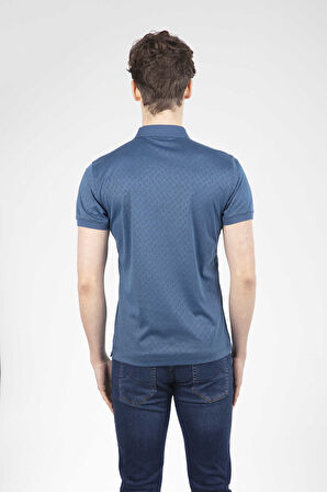 Clark Polo Erkek Polo Tişört İndigo