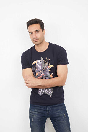 Roam Erkek Tişört Lacivert