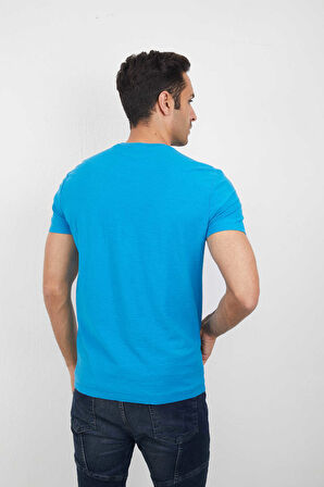 Sail Erkek Tişört Turkuaz