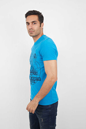 Sail Erkek Tişört Turkuaz
