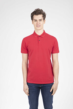 Parker Polo Erkek Tişört Kırmızı