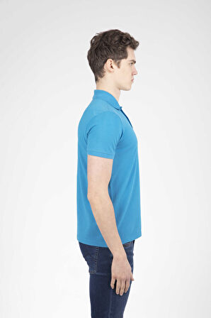 Parker Polo Erkek Tişört Turkuaz