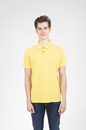 Parker Polo Erkek Tişört Sarı