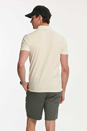 Parker Polo Erkek Tişört Bej