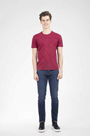 Mocha Erkek Tişört Bordo