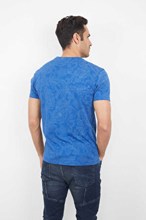 Wrap Erkek Tişört Saks