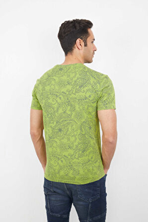 Wrap Erkek Tişört Yeşil