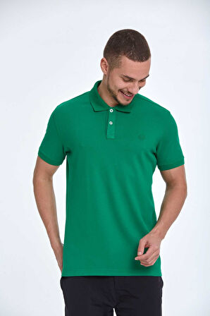 Walker Polo Erkek Tişört Yeşil