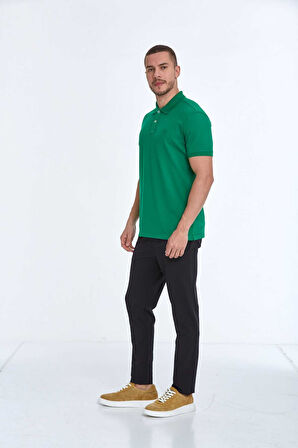 Walker Polo Erkek Tişört Yeşil