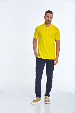 Walker Polo Erkek Tişört Sarı