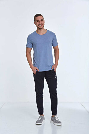 Milan Over Size Erkek Tişört Gri