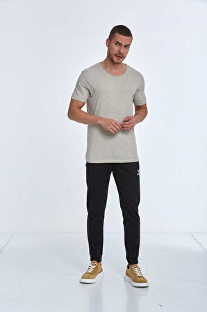 Milan Over Size Erkek Tişört Taş