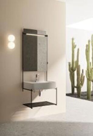 VitrA Equal Lavabo 7241B403-0001 Dikdörtgen - 60x45 cm - tek armatür delikli - su taşma delikli - Clean - beyaz