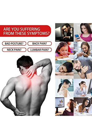 Kadın Erkek Dik Duruş Korsesi Dik Durma Aparatı Luxury Unisex Kifoz Skolyoz